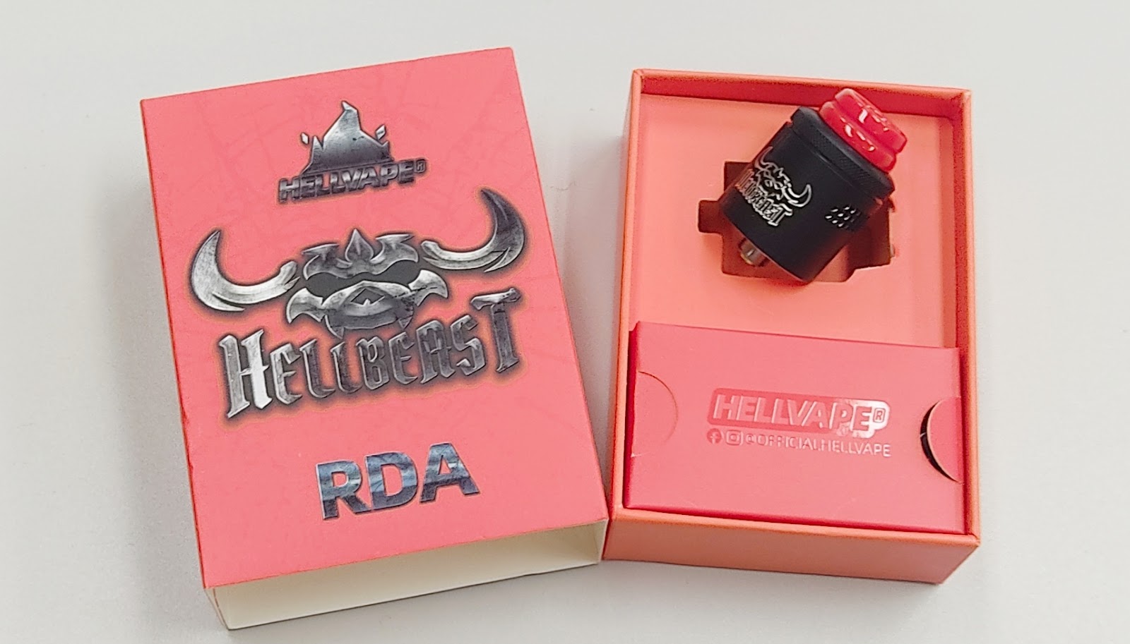 HellVape の Hellbeast RDA が簡単美味しい爆煙 RDA だった話。